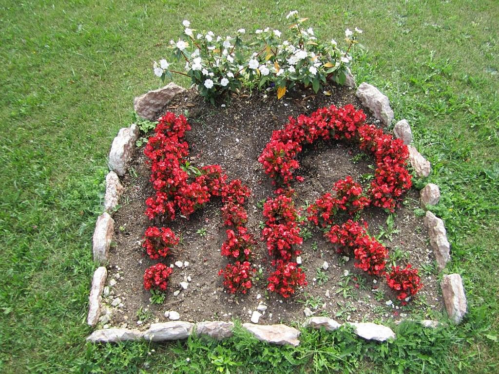 Aiuola HR, giardino Hotel Rosalpina