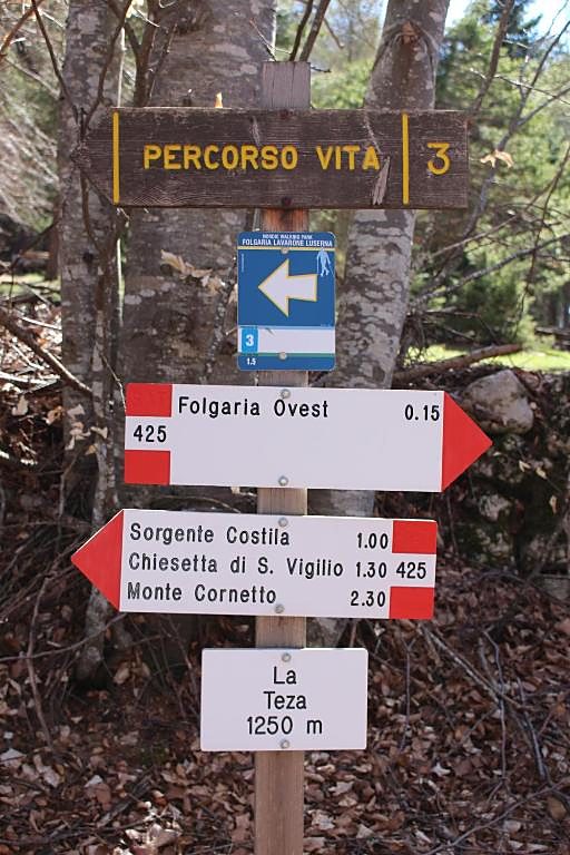 Sentieri ed escursioni sull'Alpe Cimbra
