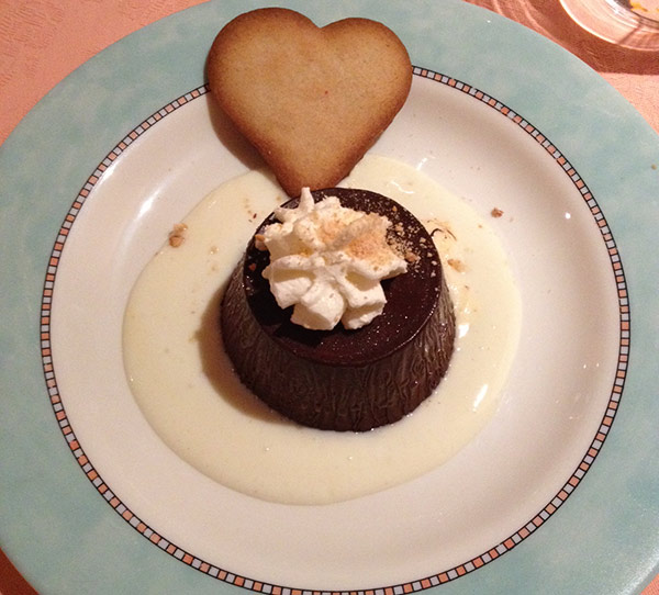 Dolce fatto in casa, ristorante Rosalpina